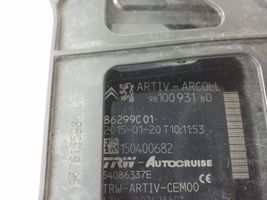 Peugeot 308 Radar / Czujnik Distronic 9810093180