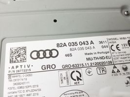 Audi Q3 F3 GPS-navigaation ohjainlaite/moduuli 82A035043A