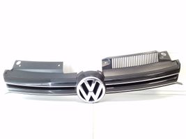 Volkswagen Golf VI Grille calandre supérieure de pare-chocs avant 5K0853653F