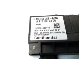 Mercedes-Benz E W212 Unité de commande / module de pompe à carburant A2129000306