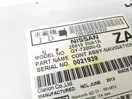 Nissan Leaf I (ZE0) Radio/CD/DVD/GPS head unit 259153NA1A