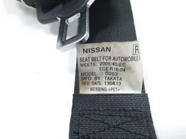 Nissan Qashqai Takaistuimen turvavyö 88844EY10A
