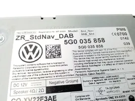 Volkswagen Golf VII Считывающее устройство CD/DVD навигации (GPS) 5G0035858