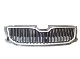 Skoda Octavia Mk3 (5E) Maskownica / Grill / Atrapa górna chłodnicy 5E0807242