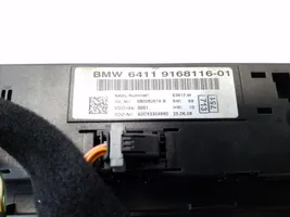BMW 3 E90 E91 Panel klimatyzacji 6411916811601