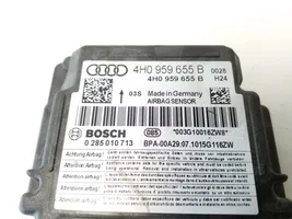 Audi A8 S8 D4 4H Turvatyynyn ohjainlaite/moduuli 4H0959655B