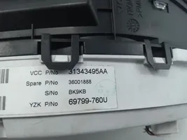 Volvo XC60 Nopeusmittari (mittaristo) 31343495AA
