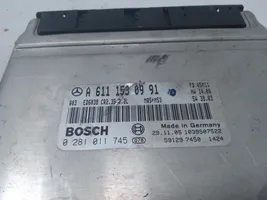 Mercedes-Benz Sprinter W906 Блок управления двигателем ECU A6111530991