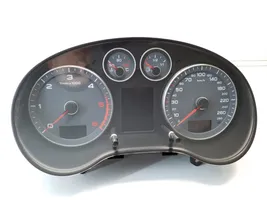 Audi A3 S3 8P Speedometer (instrument cluster) 8P0920932N