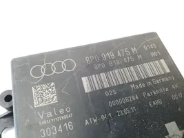 Audi A3 S3 8P Unité de commande, module PDC aide au stationnement 8P0919475M