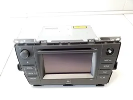 Toyota Prius (XW30) Radio/CD/DVD/GPS-pääyksikkö 8614047110