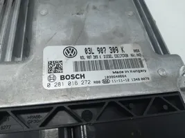 Volkswagen PASSAT B6 Unité de commande, module ECU de moteur 03L907309