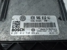 Volkswagen Transporter - Caravelle T5 Sterownik / Moduł ECU 038906016AJ