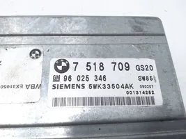BMW 5 E39 Module de contrôle de boîte de vitesses ECU 96025346