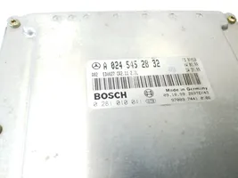 Mercedes-Benz E W210 Sterownik / Moduł ECU A0245452832