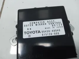 Lexus RX III Module de commande rétroviseur latéral 8943048040