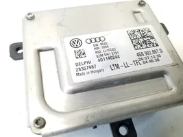 Audi A4 S4 B8 8K Ajovalojen virranrajoitinmoduuli Xenon 4G0907697D