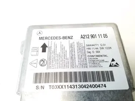 Mercedes-Benz E W212 Module de contrôle airbag A2129011105