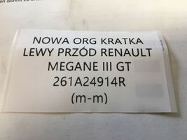 Renault Megane III Tapa/tapón del gancho de remolque 261A24914R