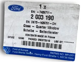 Ford Mondeo MK IV Vetro del deflettore posteriore DS73-N29701-DH