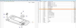 Saab 9-5 Osłona przeciwsłoneczna szyberdachu 12848574