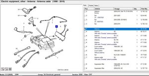 Saab 9-5 Antenna GPS 4870309