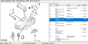 Saab 9-3 Ver2 Allarme antifurto 12762811
