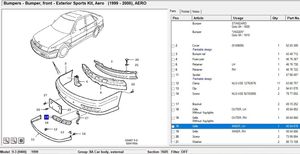 Saab 9-3 Ver1 Inna część podwozia 4564878