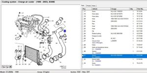 Saab 9-3 Ver1 Sensore di pressione 55563262