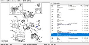 Saab 9-3 Ver1 Sterownik świateł awaryjnych 5038633