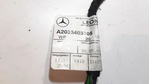 Mercedes-Benz C W203 Alzacristalli della portiera anteriore con motorino 2037202946