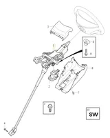 Volvo XC70 Steering column universal joint 31302633