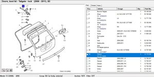 Saab 9-3 Ver2 Ammortizzatore portellone posteriore/bagagliaio 12778556