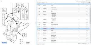 Volvo V70 Tuyau de remplissage réservoir de lave-glace 30699202