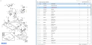 Volvo XC70 Wspornik / Mocowanie silnika 31316875