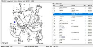 Saab 9-3 Ver1 Zbiornik płynu spryskiwaczy lamp 4563292