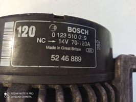 Saab 9-3 Ver1 Alternator 0123510089