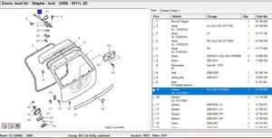 Saab 9-3 Ver2 Ammortizzatore portellone posteriore/bagagliaio 12797509