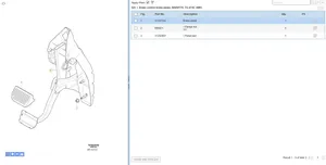 Volvo S60 Stabdžių pedalo daviklis 3M5T13480AC