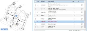 Volvo S60 Takaistuimen turvavyön solki 31462760