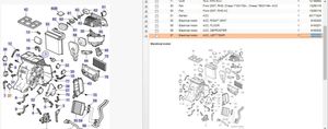 Saab 9-3 Ver2 Moteur actionneur de volet de climatisation 9180203