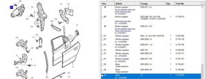 Saab 9-3 Ver2 Motorino alzacristalli della portiera posteriore 12788805