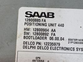Saab 9-3 Ver2 GPS-navigaation ohjainlaite/moduuli 12800885