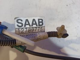 Saab 9-3 Ver2 Zamek drzwi tylnych 12803480
