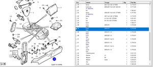 Saab 9-3 Ver2 Tappo cornice del serbatoio 12759299