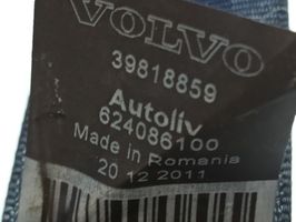 Volvo V60 Ceinture de sécurité arrière 39818859