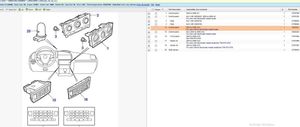 Saab 9-3 Ver2 Interruttore ventola abitacolo 12803221