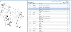 Volvo V60 Pas bezpieczeństwa fotela tylnego 39828779