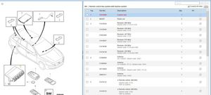 Volvo V60 Centralina/modulo keyless go 31419207