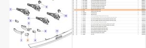 Saab 9-5 Maniglia esterna per portiera anteriore 25980297